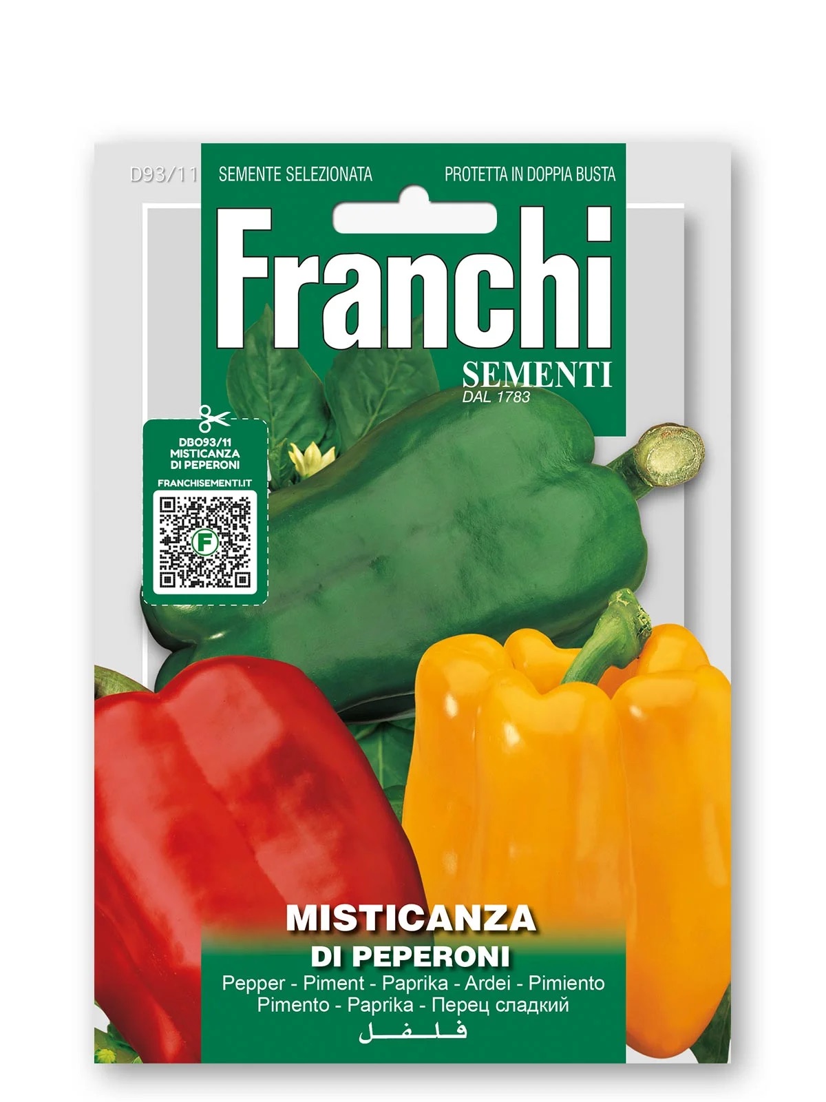 Franchi Zmes paprík - semená