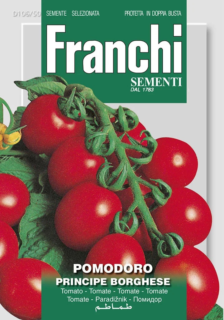 Franchi Paradajka tyčková – PRINCIPE BORGHESE – semená
