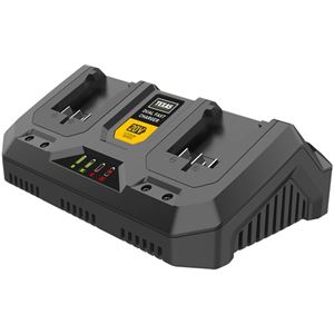 Dvojitá nabíjačka na 2 x 20V batériu TEXAS