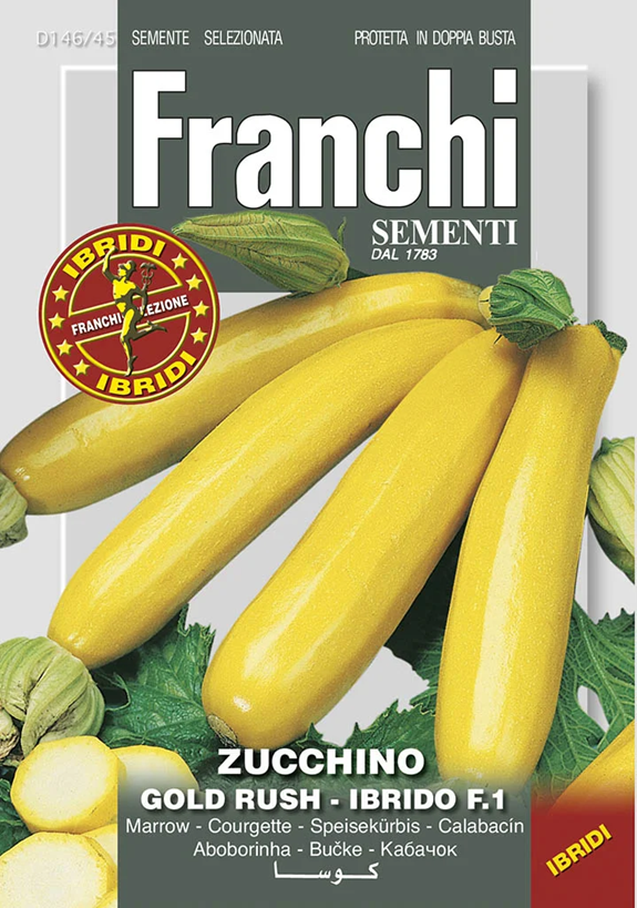 Franchi Cuketa žltá GOLD RUSH HYBRID F1