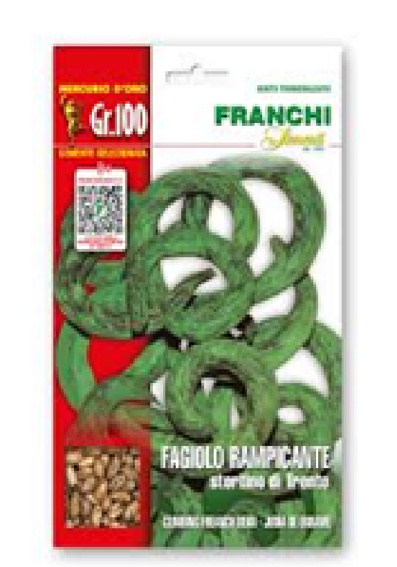 Franchi Fazuľa ťahavá STORTINO TRENTO 100g