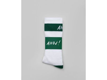 Ponožky Ahoj - zelené