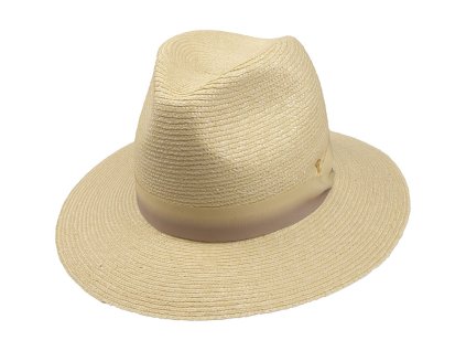 Slaměný unisex klobouk FEDORA JULIEN / TONAK