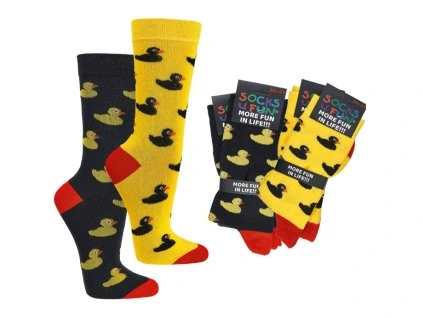 Ponožky Kachničky / SOCKS 4 FUN