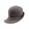 klobouk dámský TONAK vlna přehnutý šedá