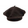 Ferolit baret Yak TONAK / jačí vlna / Dámský Pánský Unisex vlneny baret hnedy