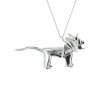 Náhrdelník Lev ORIGAMI JEWELLERY stříbrný sautoir lion