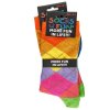 Ponožky Argyll barvy duhy / SOCKS 4 FUN / 2 páry