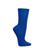 Ponožky ze 100% organické bavlny GOTS modra