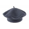 čepice baret unisex TONAK vlna modrošedá 081012