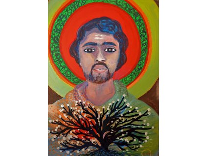 9. Mage, 70 x 50, mixed media, canvas, 2012