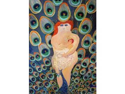 8. Gemini, 70 x 50, mixed media, canvas, 2012