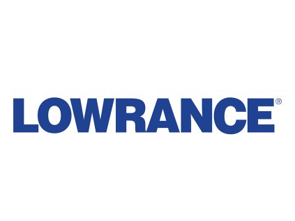 Lowrance logo- samolepka