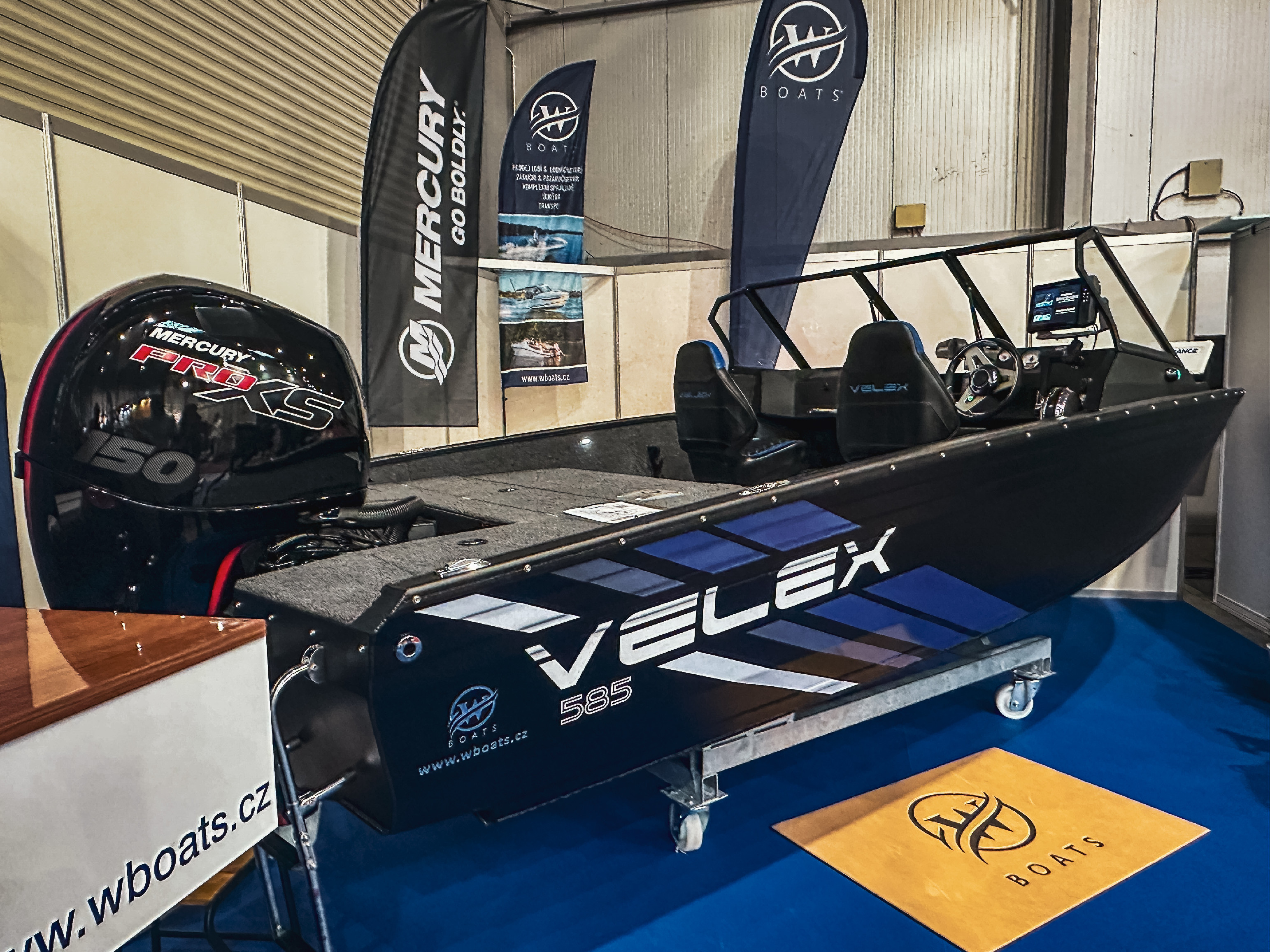 Velex 585 + Mercury F 150 XL PRO XS