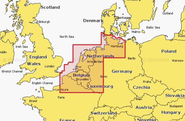 Navionics+ Benelux