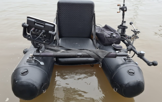 Držák sondy KED pro Bellyboat s uchycením FASTEN