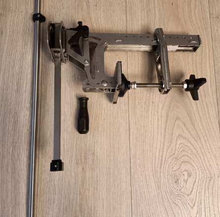 KED snímací tyč pro echolot – boční montáž, upínací varianta, 14 cm