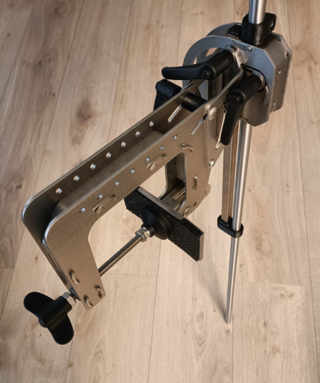 KED snímací tyč pro echolot – boční montáž, upínací varianta, 7 cm