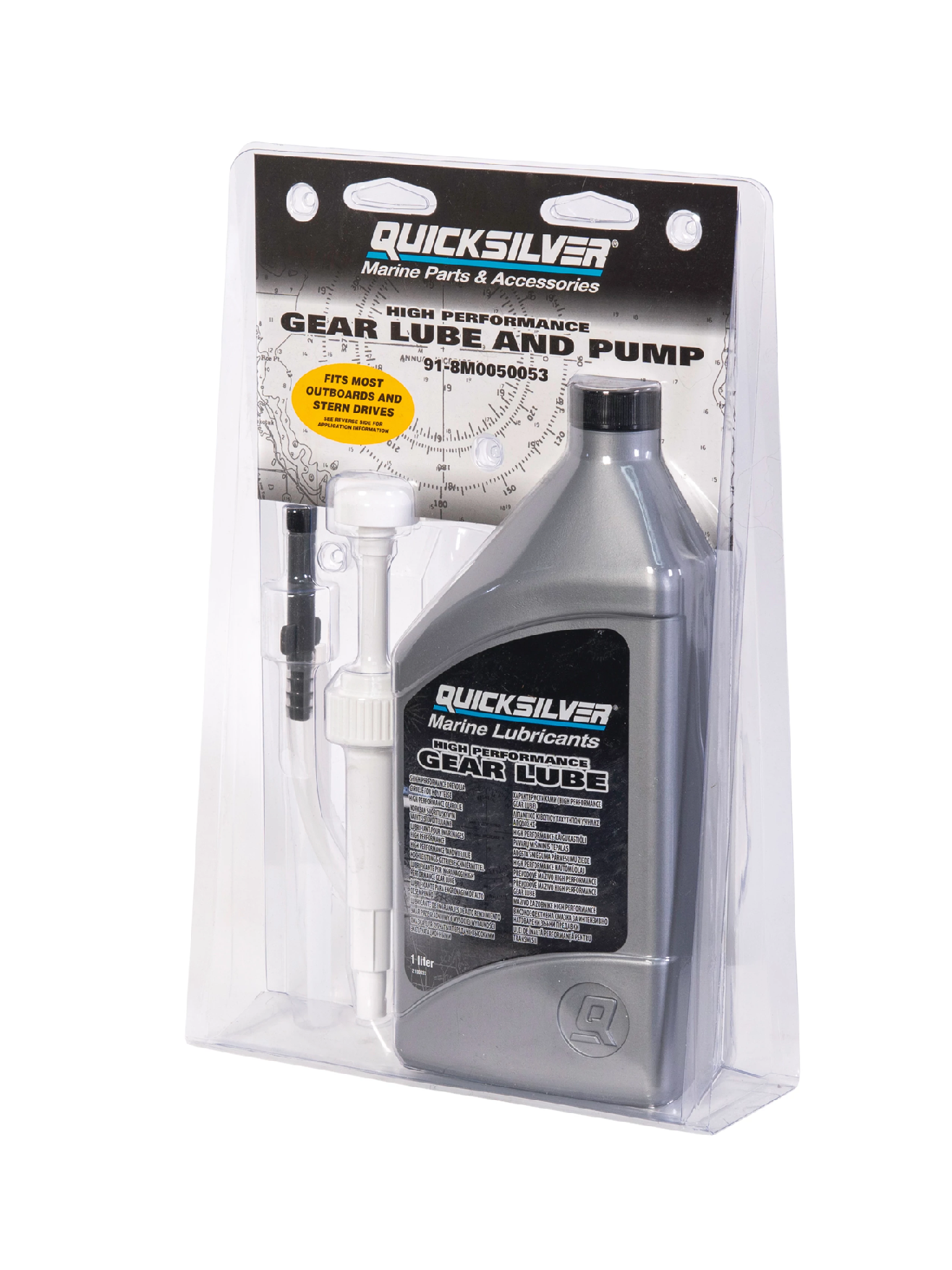 Quicksilver převodový olej s pumpičkou nad 75HP