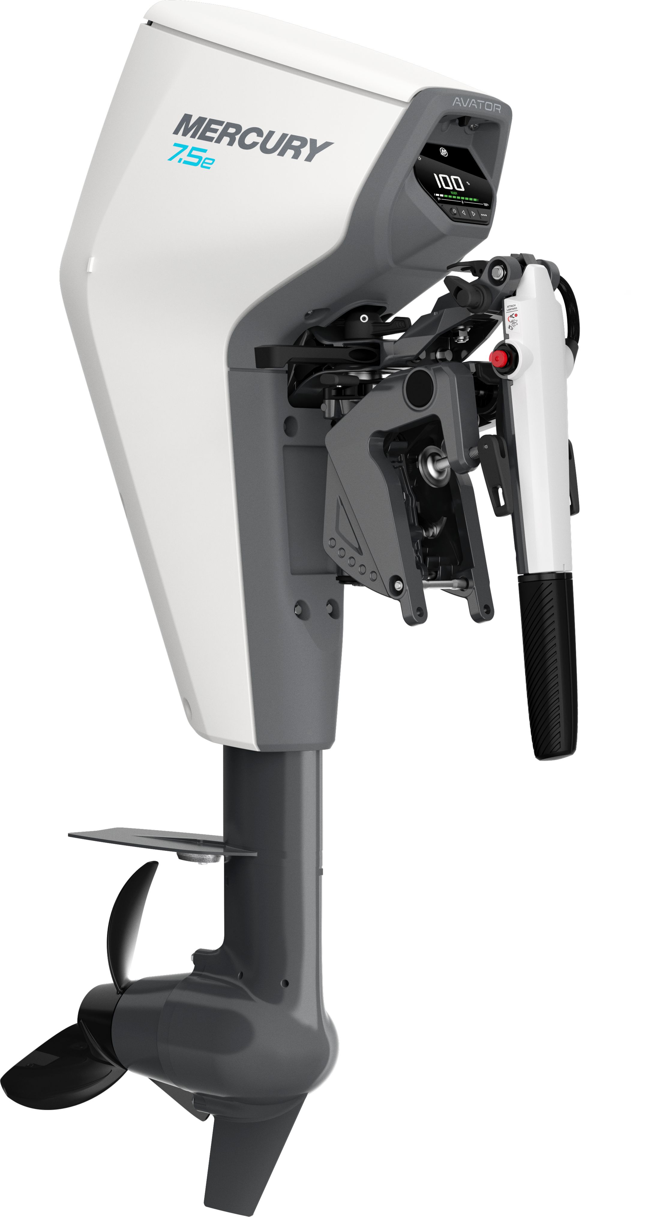 Mercury Avator 7.5e - Dlouhá noha Varianta: Dálkové ovládání