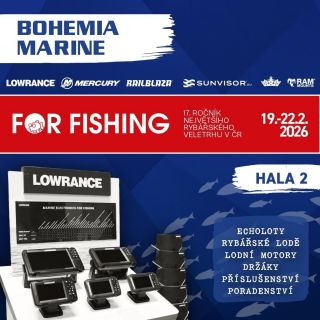 Jako každý rok se i letos zúčastníme největšího rybářského veletrhu v ČR – @veletrh_for_fishing 🎣 Na ploše 150 m² se...