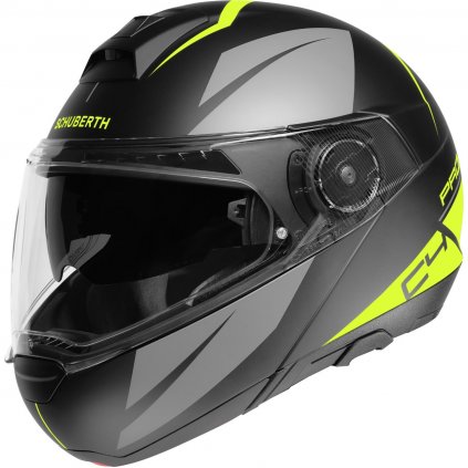 VYKLÁPĚCÍ PŘILBA SCHUBERTH C4 PRO MERAK YELLOW