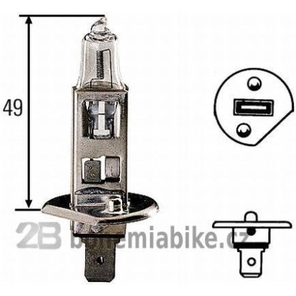 ŽÁROVKA H1 12V 55W