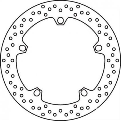 BREMBO BRZDOVÝ KOTOUČ ZADNÍ 68B407C0