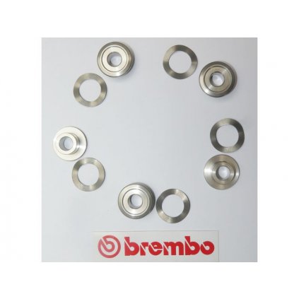 BREMBO PODLOŽKY PRO PŘEDNÍ BRZDOVÝ KOTOUČ  105577615