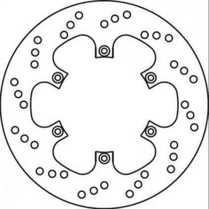 BREMBO BRZDOVÝ KOTOUČ ZADNÍ 68B40781