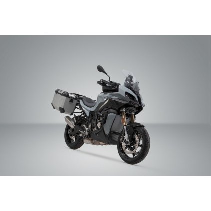 SADA BOČNÍCH KUFRŮ 2X37L SW-MOTECH TRAX ADV STŘÍBRNÉ BMW S1000XR 2020 -