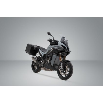 SADA BOČNÍCH KUFRŮ 2X45L SW-MOTECH TRAX ADV ČERNÉ BMW S1000XR 2020