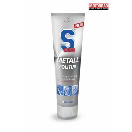 S100 LEŠTĚNKA NA CHROM, HLINÍK A KOVOVÉ POVRCHY - METALLPOLITUR 100ML