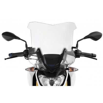 2 ŠTÍT, plexi PRO BMW G 310 R ČIRÝ CESTOVNÍ