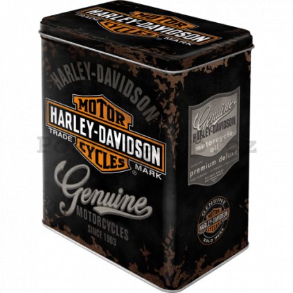 plechova doza l harleydavidson