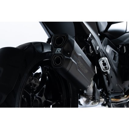 13040 002 02 KONCOVKA VÝFUKU REMUS 8 ČERNÝ  2.0 Slip On R 1300 GS