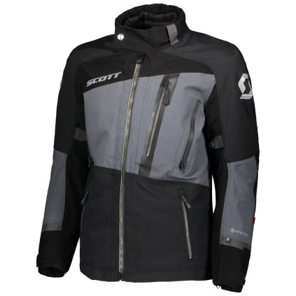 bunda na motorku scott priority gtx blackiron grey