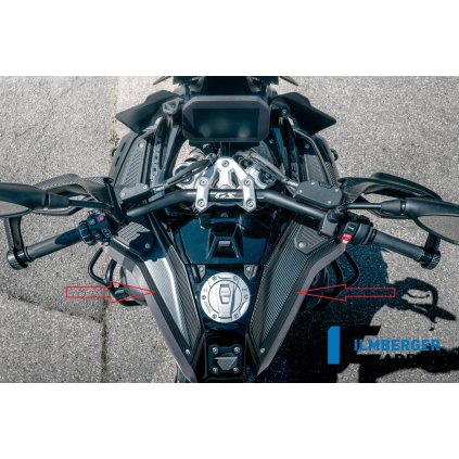 CARBONOVÉ KRYTY NÁDRŽE VRCHNÍ, SADA PRO R 1300 GS ADVENTURE