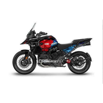 KOMPLETNÍ POLEP DABRABBIT PRO BMW R 1300 GS ADV - MATNÁ/LESKLÁ