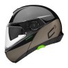 VYKLÁPĚCÍ PŘILBA SCHUBERTH C4 PRO SWIPE BROWN 2XL