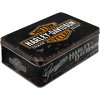 plechova doza plocha harleydavidson