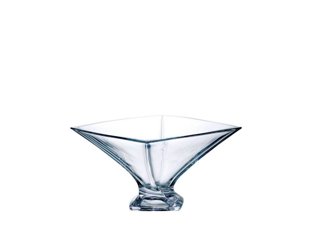Bohemia Crystal Bowl Quadro 325mm | Bohemia Crystal Glass