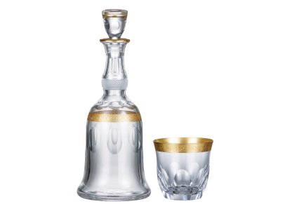 Bohemia Crystal Set na whisky Jessie (set 1 karafa + 2 sklenice)