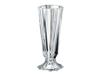 Bohemia Crystal váza na nožce Metropolitan 390mm