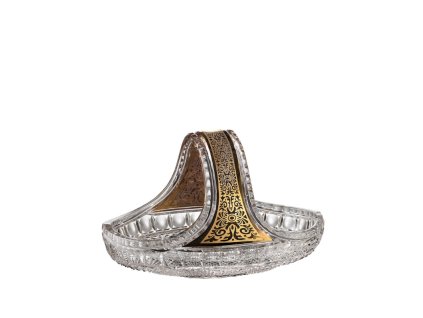 Bohemia Crystal broušený košík Felicie Romantic 230 mm