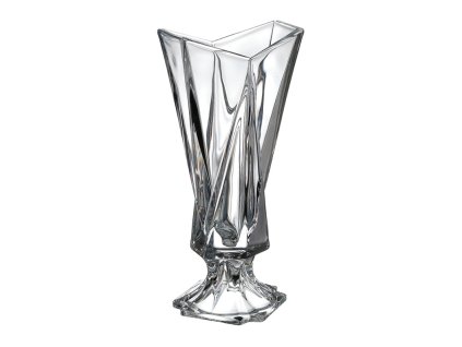Bohemia Crystal váza na nožce Origami 405mm