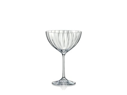 Bohemia Crystal Sklenice na martini a koktejly Waterfall 340 ml (set po 6ks)