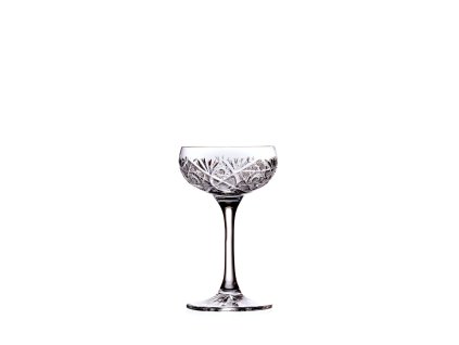 Bohemia Crystal Ručně broušené sklenice na aperitiv a koktejl Bratislava 75ml (set po 2ks)