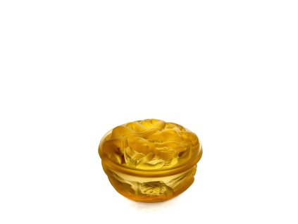 Bohemia Crystal Dóza s víčkem Ženy - Topaz
