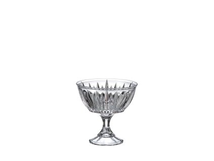 Bohemia Crystal mísa na nožce Nova Venus 170mm